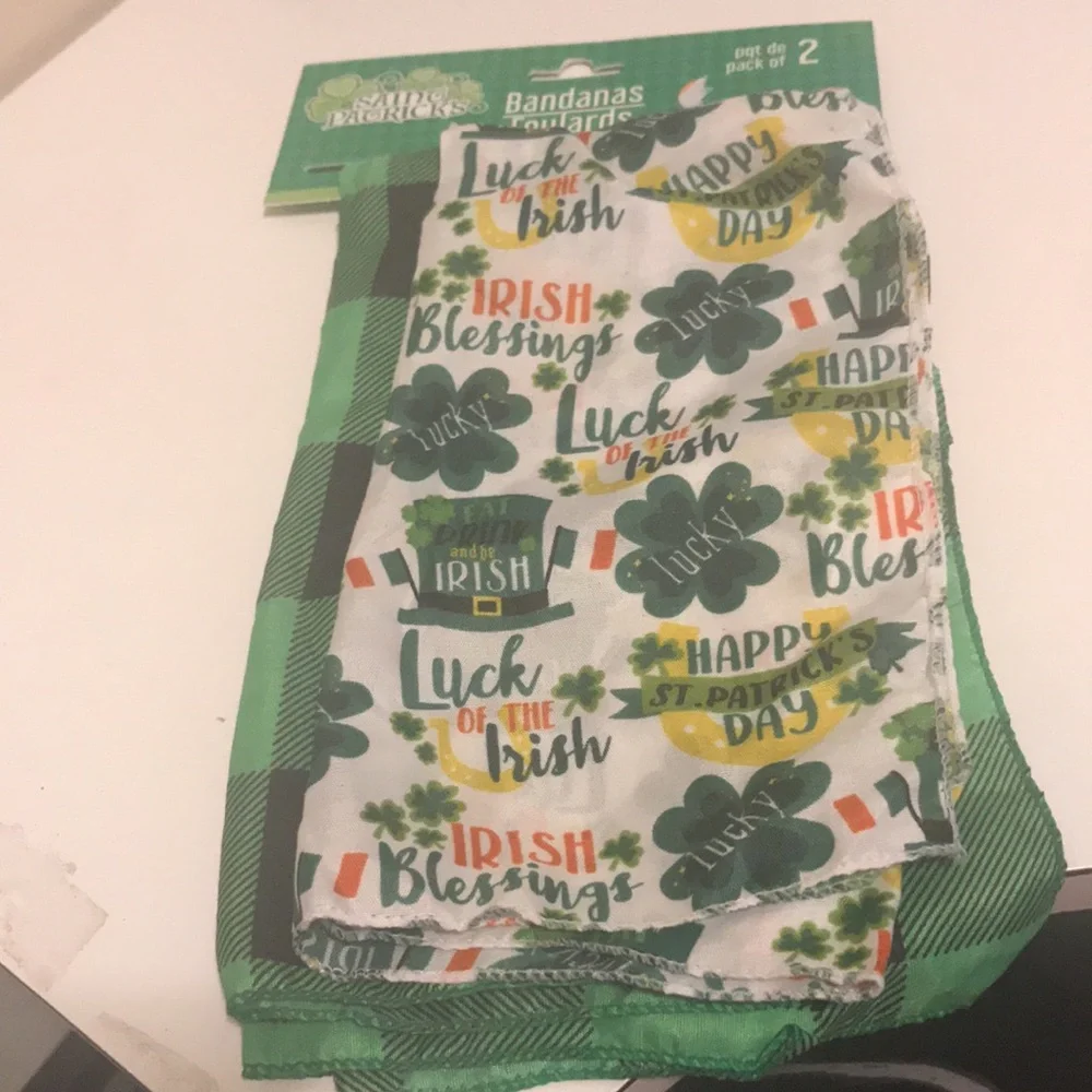 Assorted St. Patrick's Day Green Shamrock Party Decor Bundle